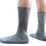 Unisex - kuithoogte - effen  - donkergrijs 41 - 43