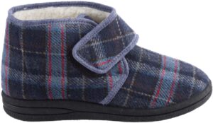 MSF pantoffel  - geruit hoog model maat 46