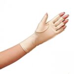 Oedeemhandschoenen - halve vingers over de pols - rechts L