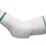 Elleboog-hiel beschermer gel - maximale omtrek 33 cm