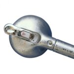 Mobiele wandbeugel chroomlook - 650 mm