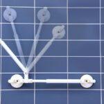 Handrail met verstelbare hoek - verstelbaar 440 - 565 mm