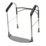 Opvouwbare toiletsteun