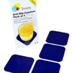 Anti-slip onderzetters - blauw