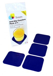 Anti-slip onderzetters - blauw