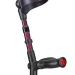 Elleboogkruk Big XL  - aubergine