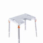 Rechthoekige douchekruk                    - douchekruk met uitsparing