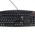 Toetsenbord Keys-U-see USB zwart